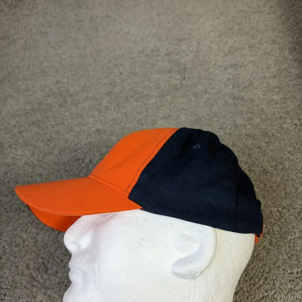 Detroit TigersHat Cap Strap Back Kids One Size Orange MLB Baseball